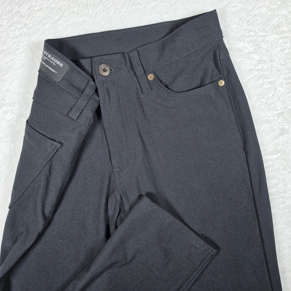 Levis 511 Slim Mens 30/30 Black Engineered for Movement S132465 Pants